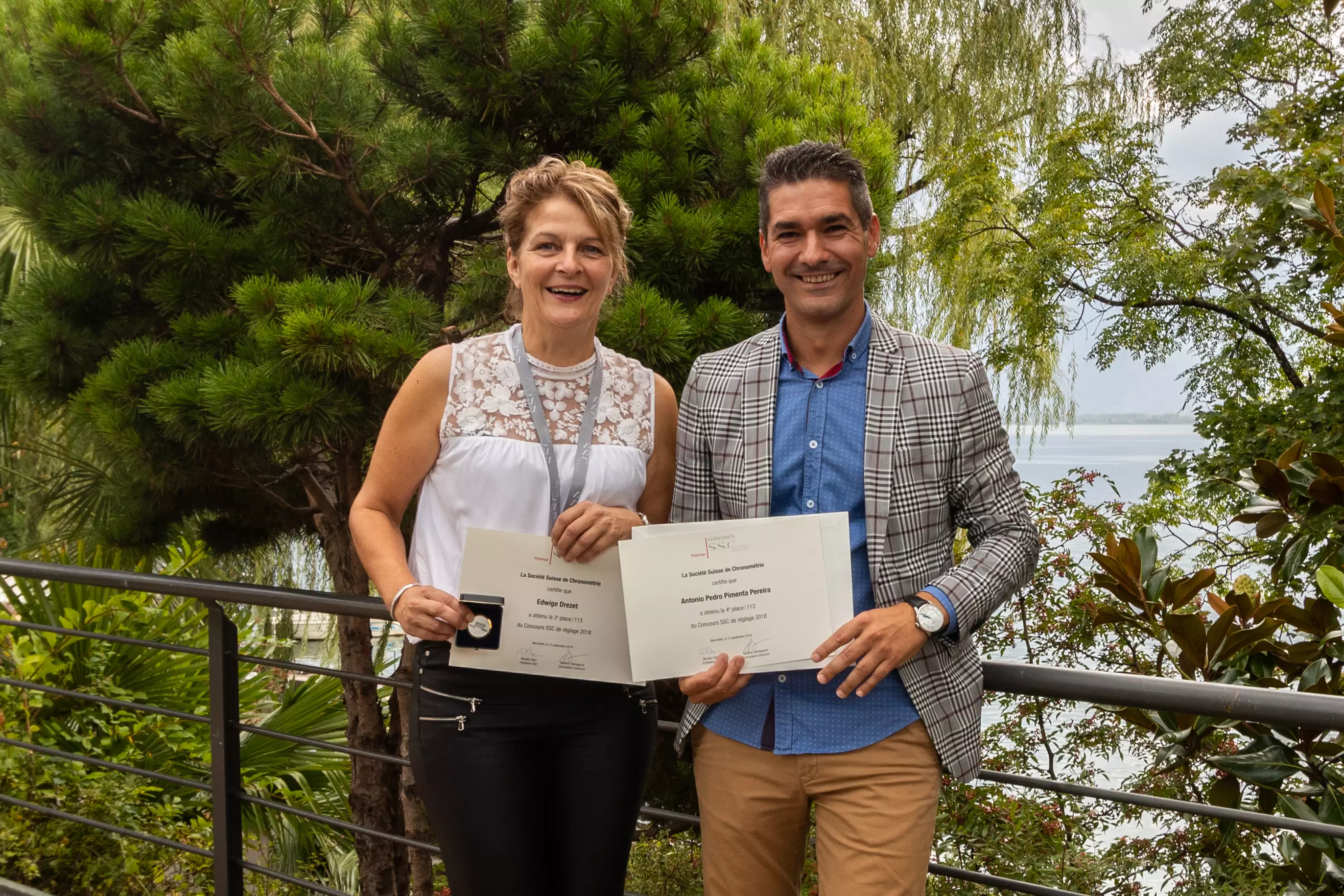 Félicitations aux lauréats du concours de la société suisse de chronométrie (SSC) 